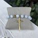 Cross bracelets are just right for any occasion! You will love this stretch cross bracelet with the unique thin cross. It makes a great gift and is the perfect staple to pull from!