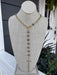 Enhance your everyday style with this striking Gold &amp; Copper Long Cross Necklace. The elongated cross pendant commands attention while maintaining a versatile neutral aesthetic that pairs effortlessly with any outfit. Crafted with a delicate gold chain adorned with warm copper bead accents, this piece offers visual depth and dimension. The adjustable length ensures a perfect fit for every neckline, while the secure lobster claw closure provides reliable wear day after day. A timeless accessory that brid