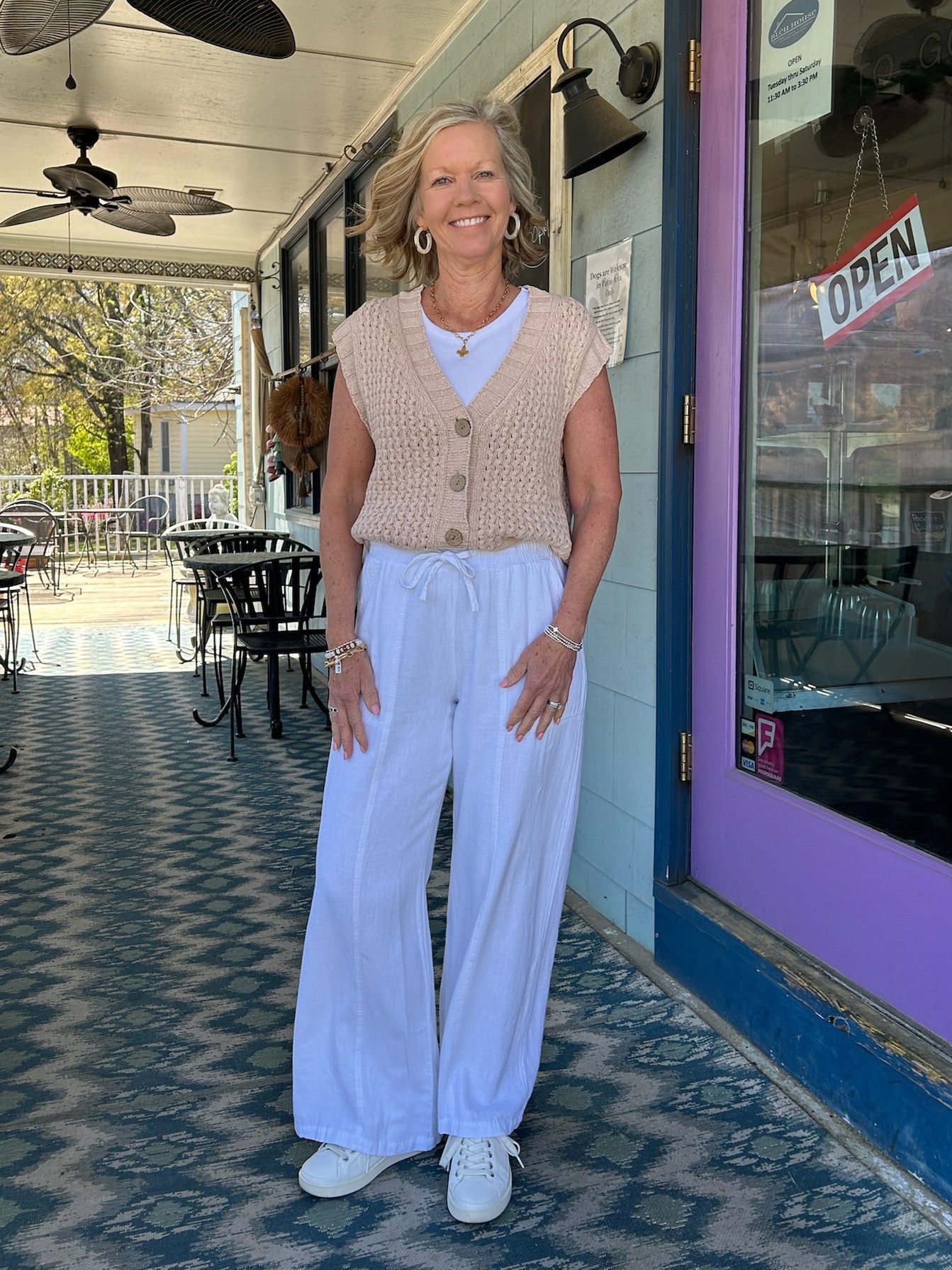 Sherwood Button Up Sweater Vest