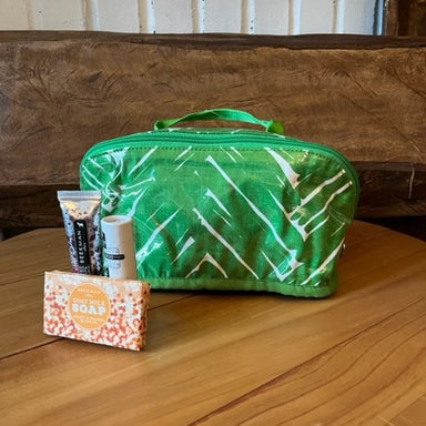This Counter Cosmetic Bag is the perfect on-the-go storage for beauty essentials. It features a convenient diagonal zipper top for easy access, and is both vinyl covered and lined on the inside for durable protection. Its sleek design and secure closure make it an ideal choice for storing makeup and accessories.  Approximate Dimensions: 9 x 3.5 x 3