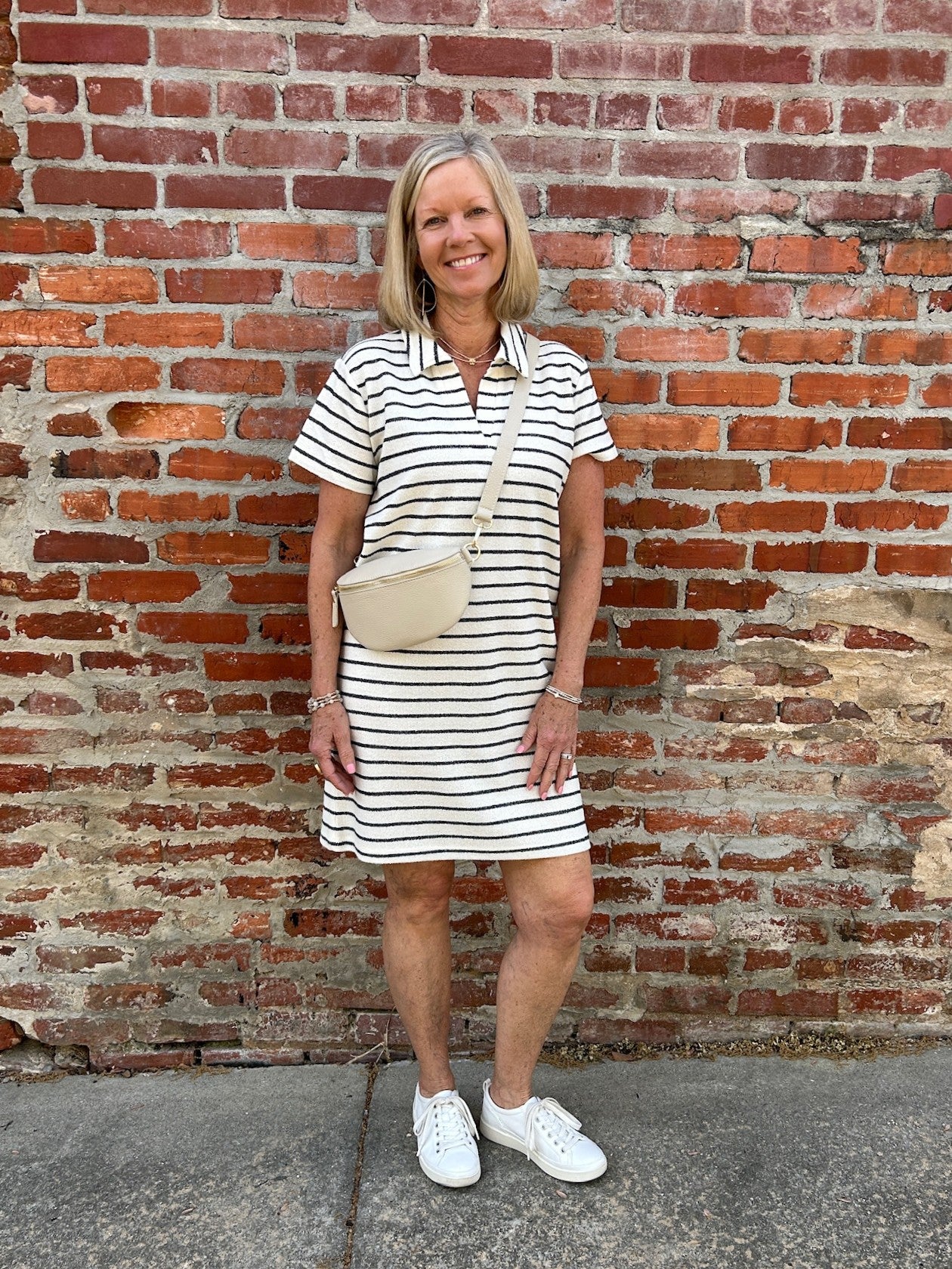 Allium Striped Dress