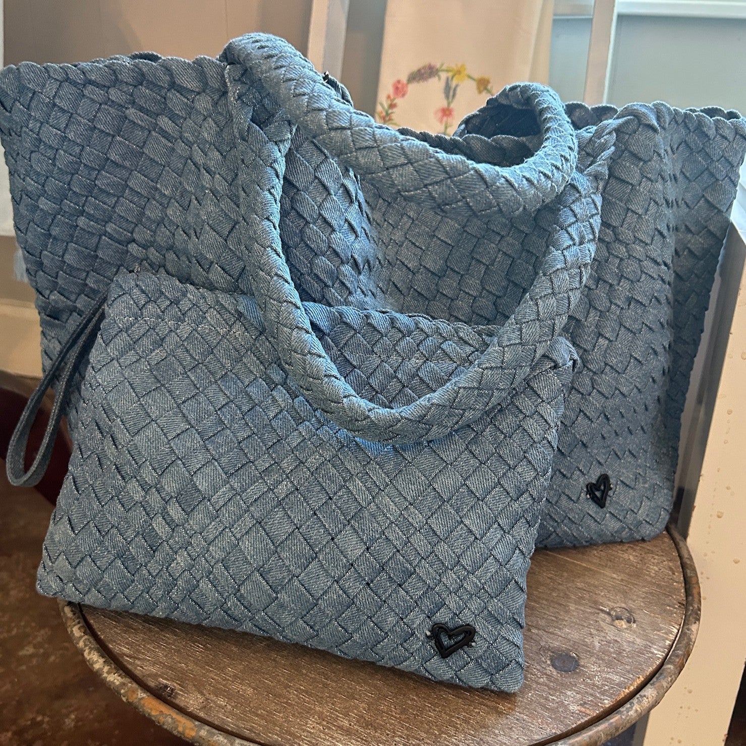 London Large Woven Tote