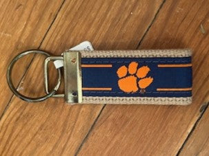 Collegiate and Military Ribbon Key Chains