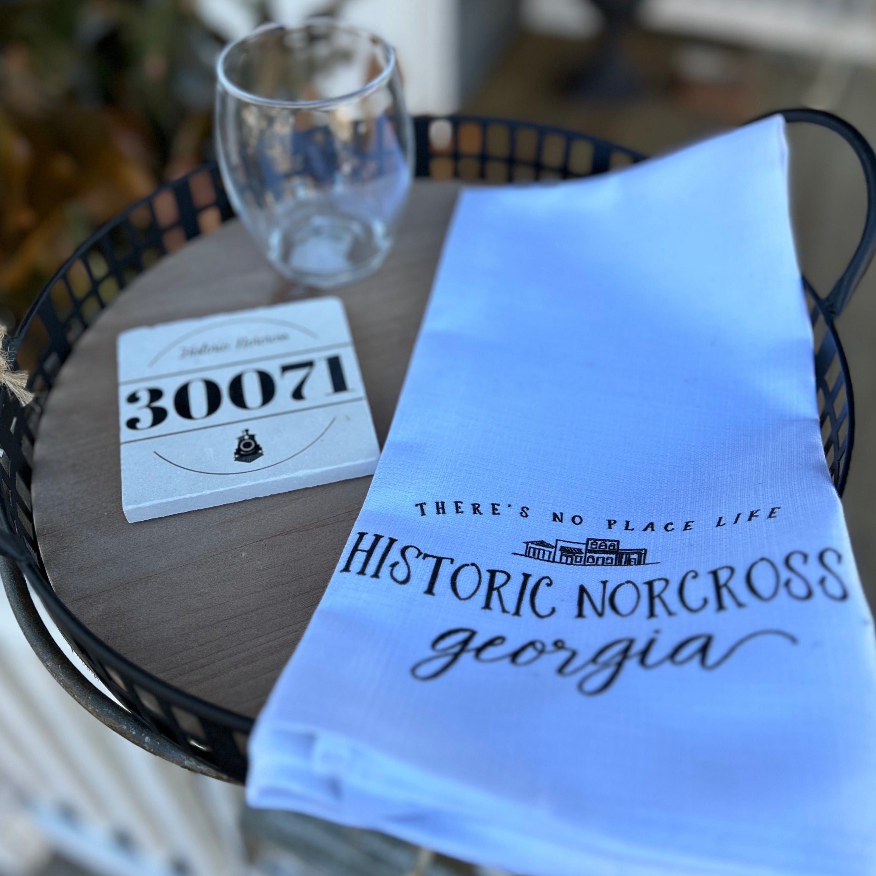 Historic Norcross Limestone Coasters