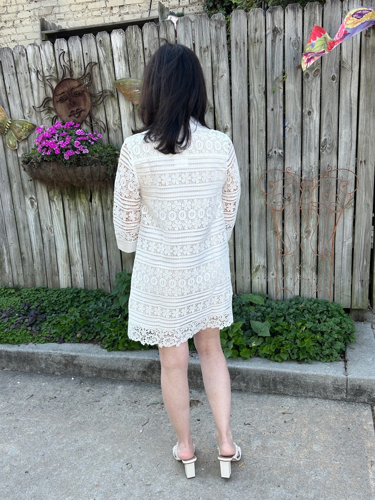 Crochet Lace Shift Dress Crochet Lace Shift Dress