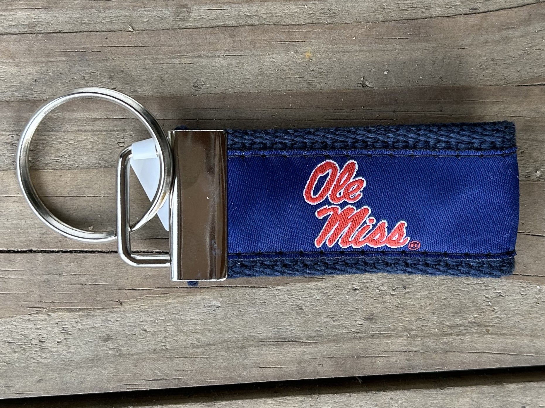 Collegiate and Military Ribbon Key Chains