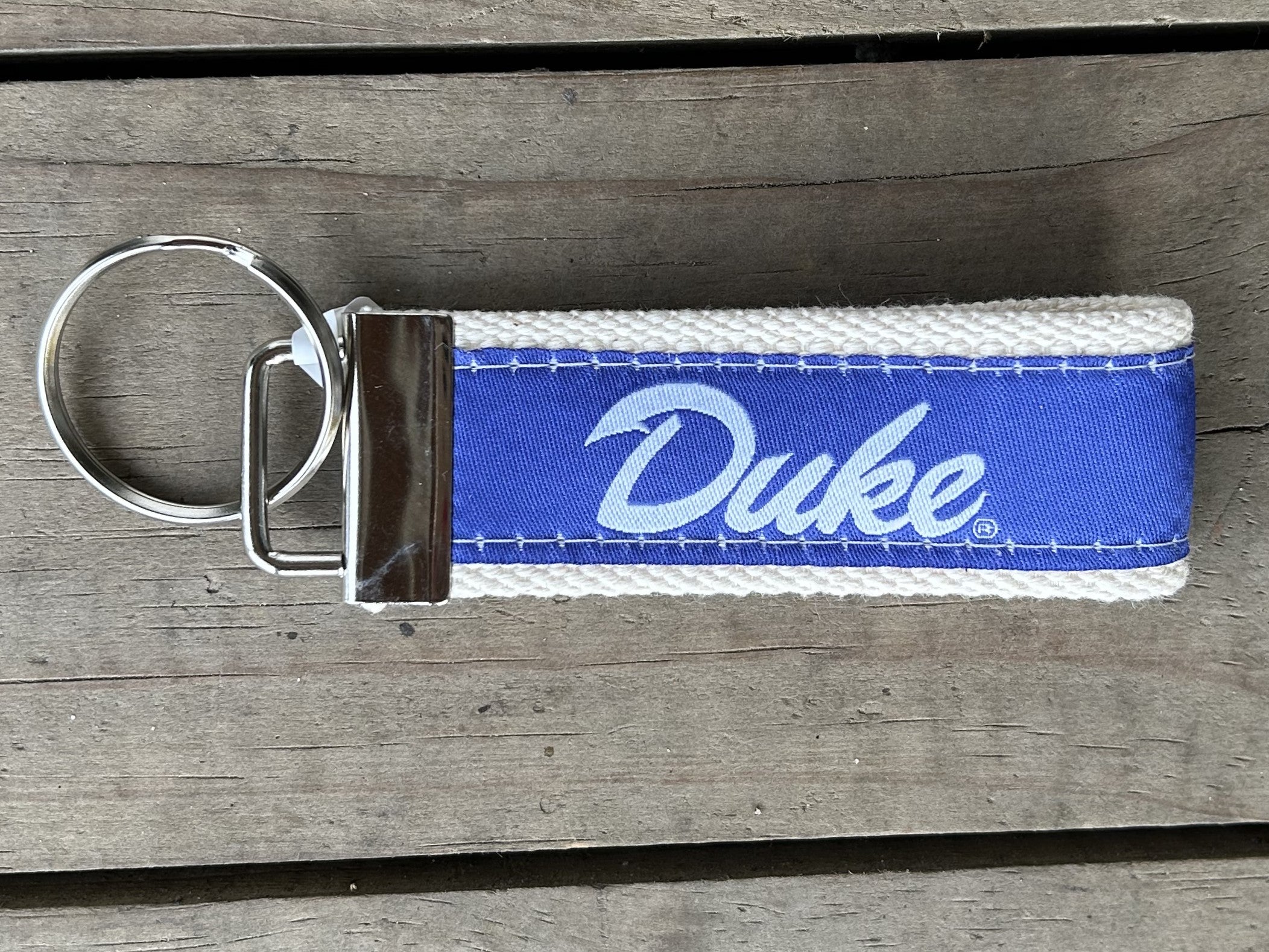 Collegiate and Military Ribbon Key Chains