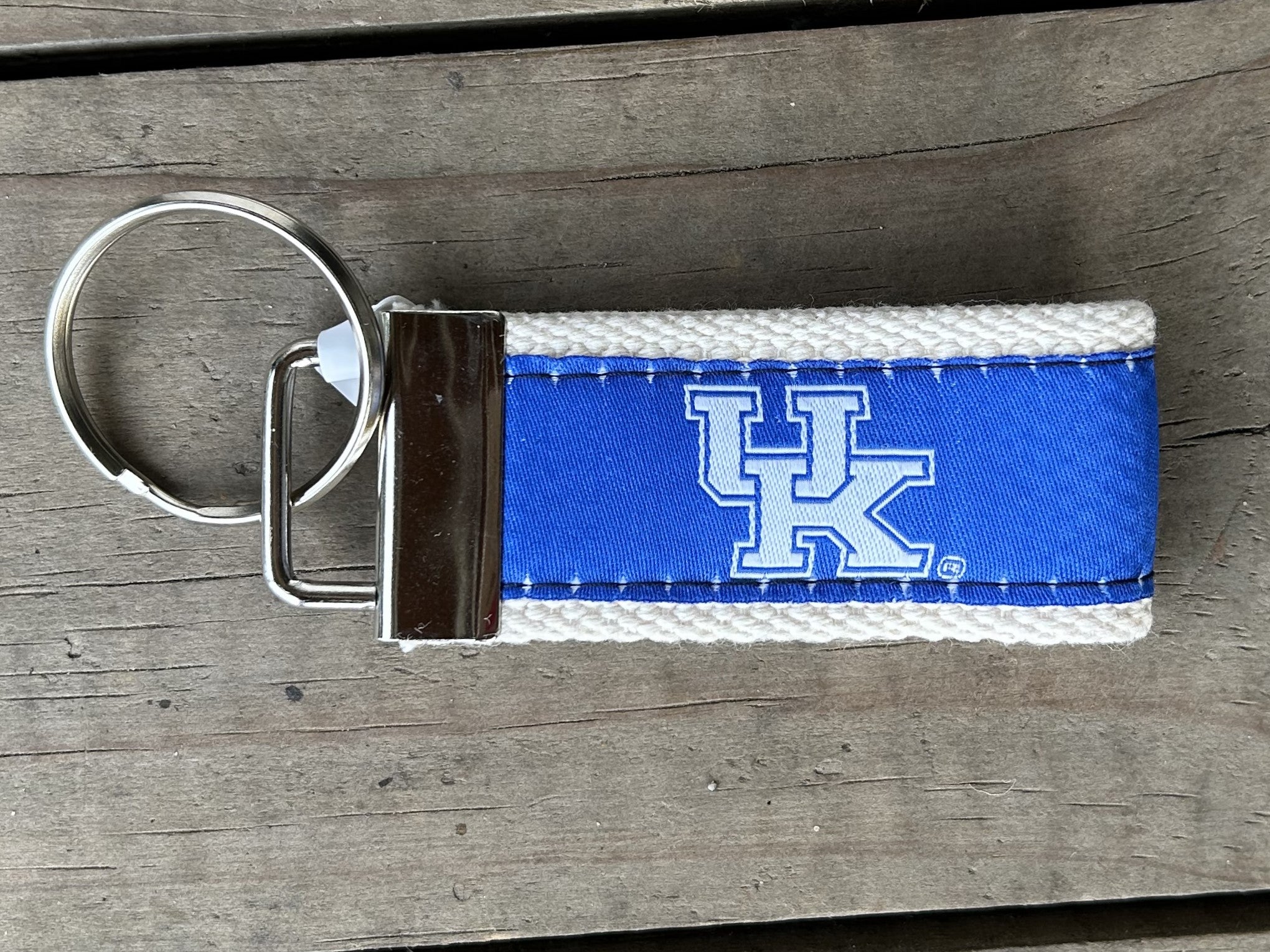 Collegiate and Military Ribbon Key Chains