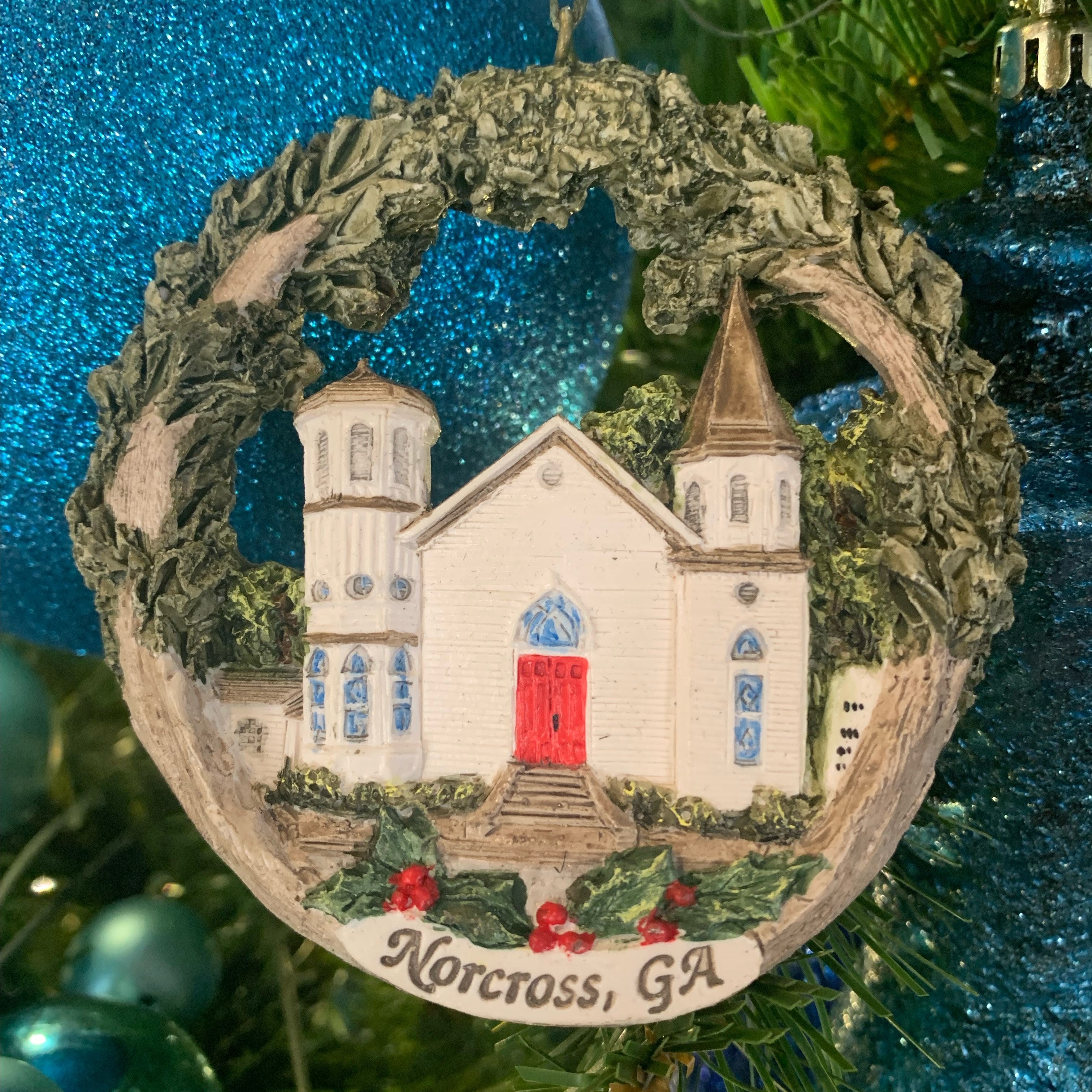 Historic Norcross Christmas Ornament