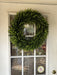 Add a touch of nature to your home with our 20" Boxwood Wreath! Crafted from high-quality artificial grapevine and plastic, it offers a natural look without the maintenance. Its 22-inch diameter makes it a stunning addition to any indoor space or covered porch area.  Sashes are not included but you can add our beautiful wreath sashes to your boxwood wreath to celebrate game day or different seasons of the year!