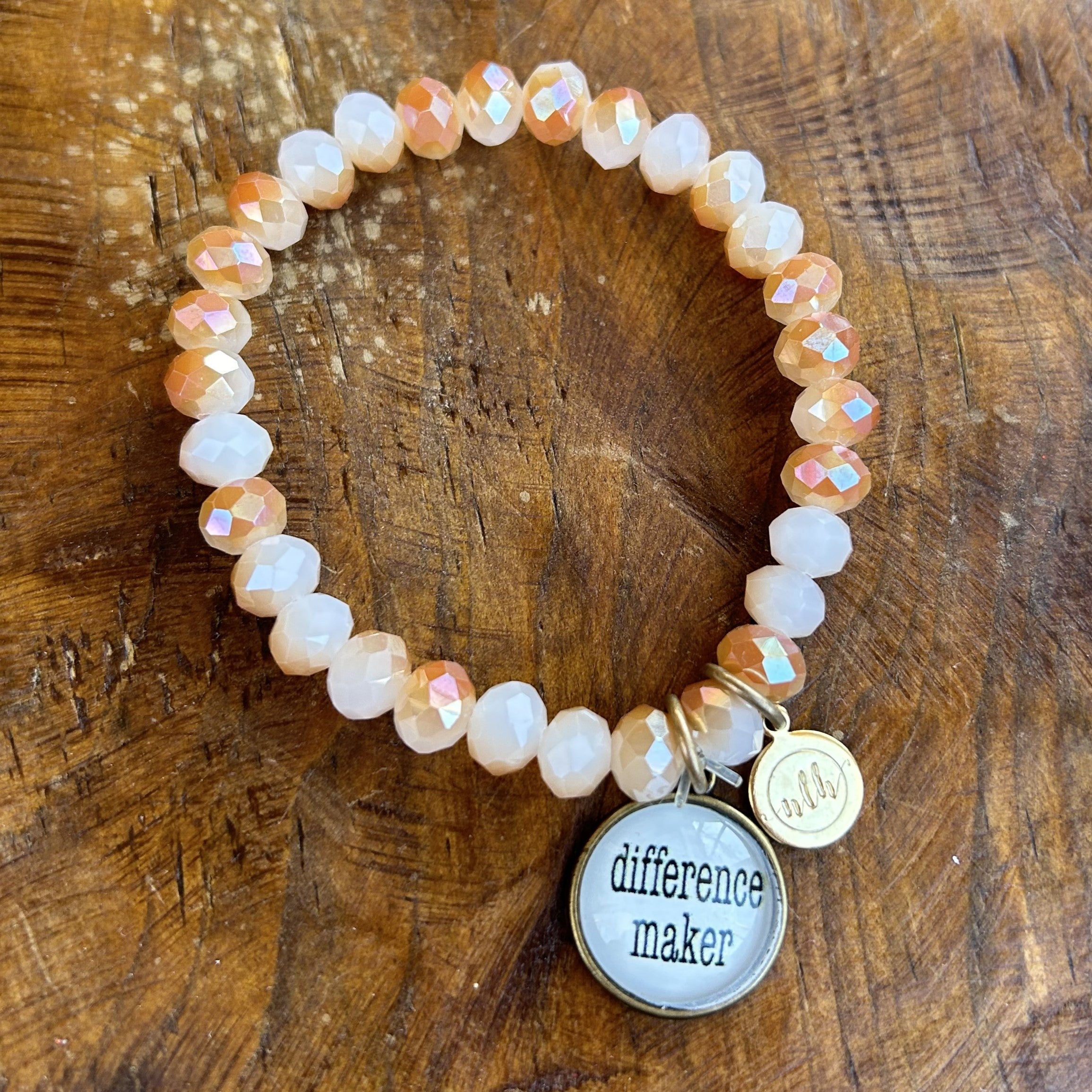 Never Lose Hope - Beaded Sentiment Bracelets