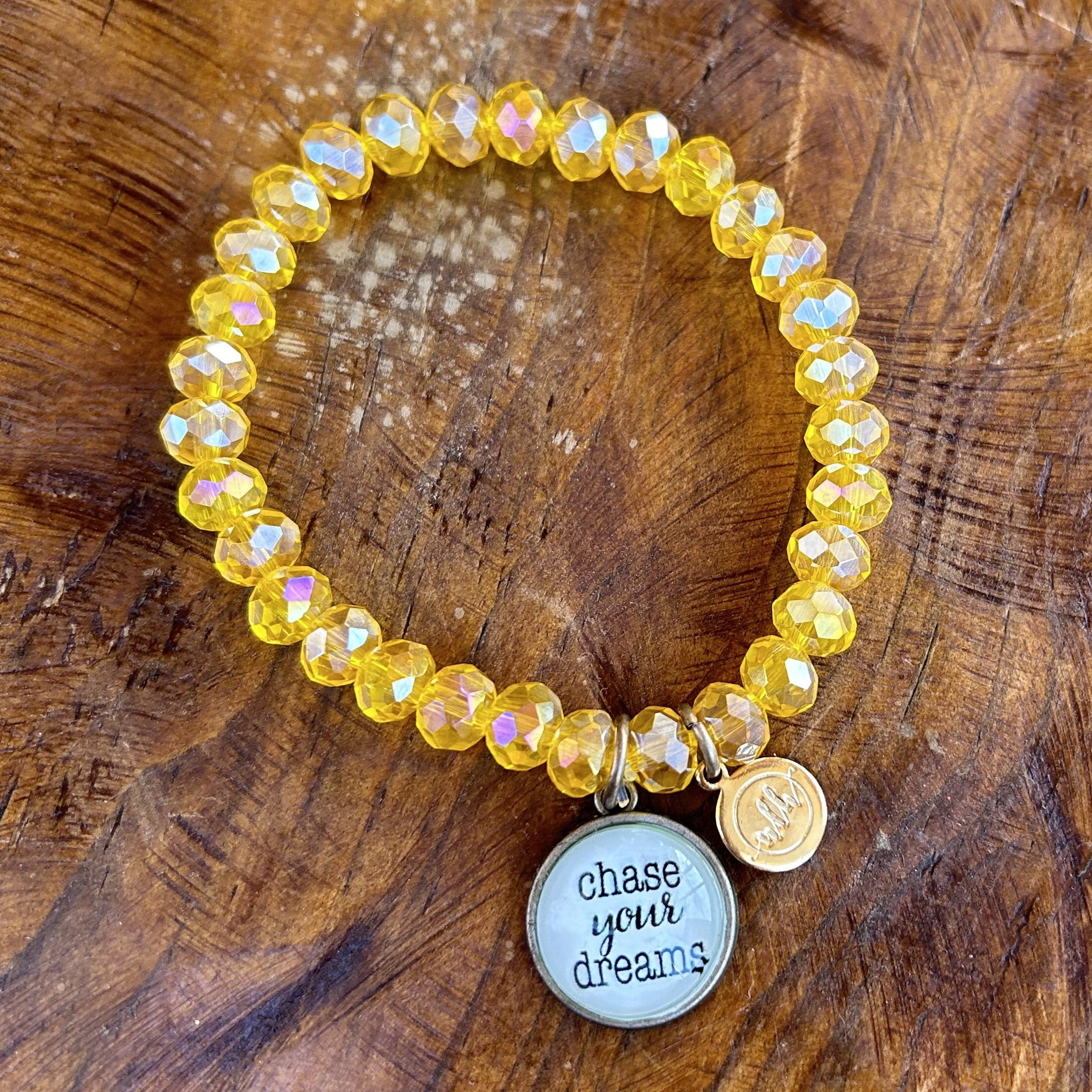 Never Lose Hope - Beaded Sentiment Bracelets