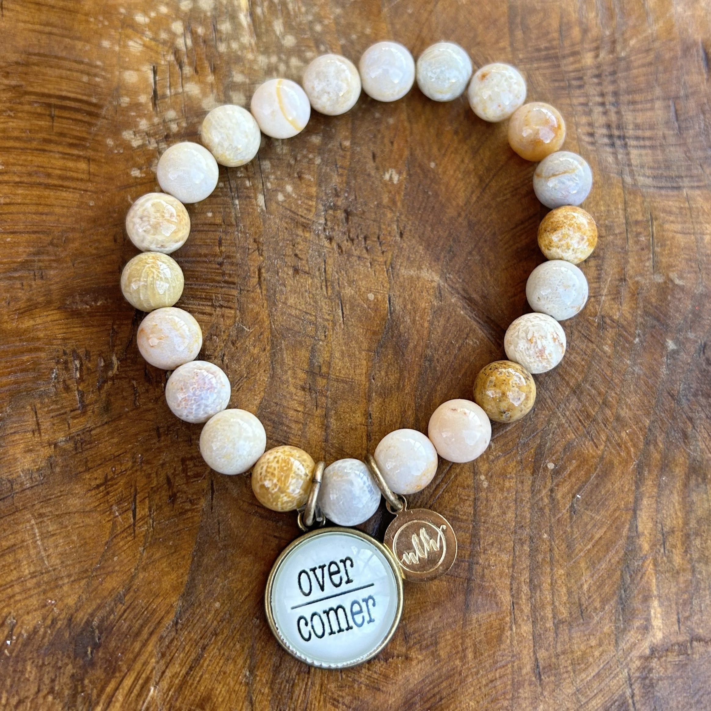 Never Lose Hope - Beaded Sentiment Bracelets