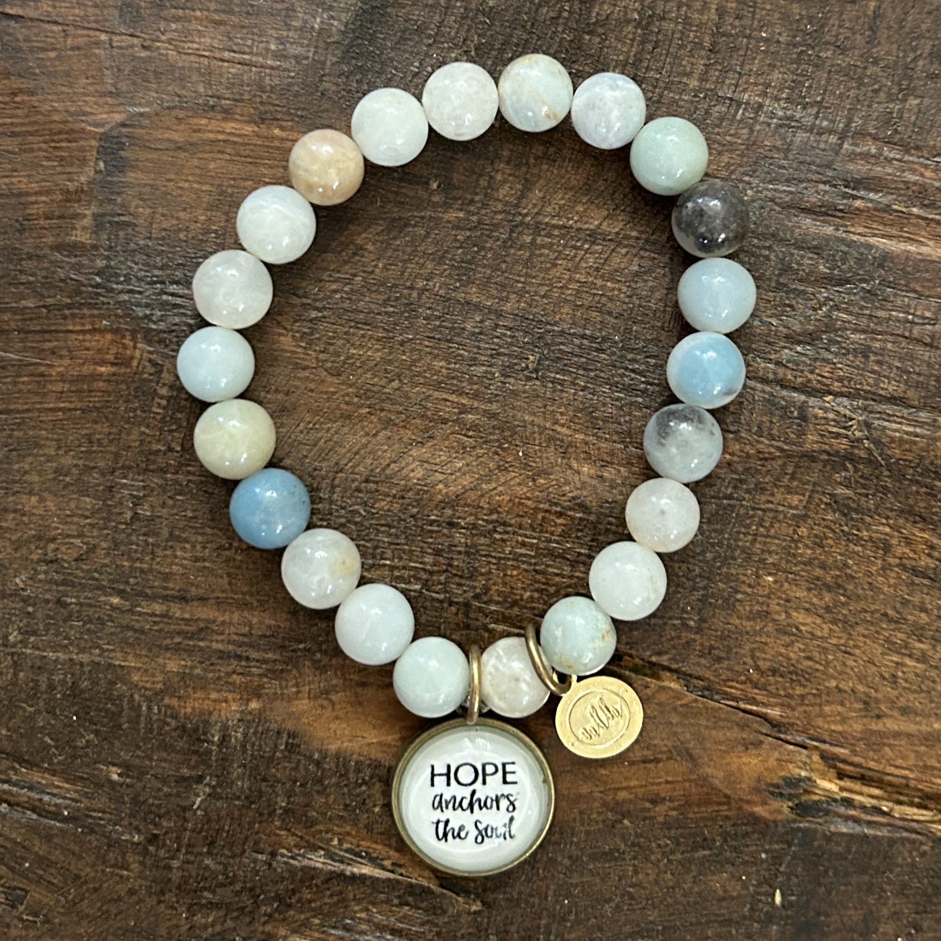 Never Lose Hope - Beaded Sentiment Bracelets