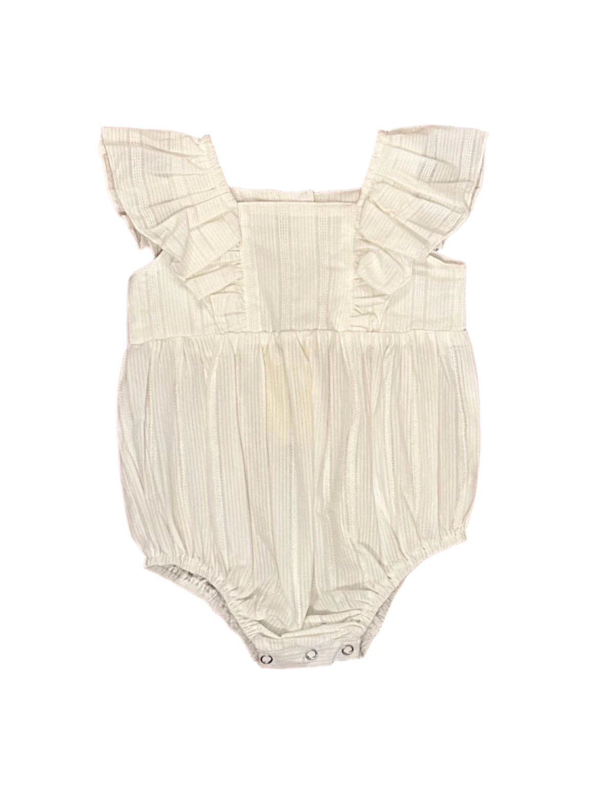 Ruffled Sleeveless Baby Bubble