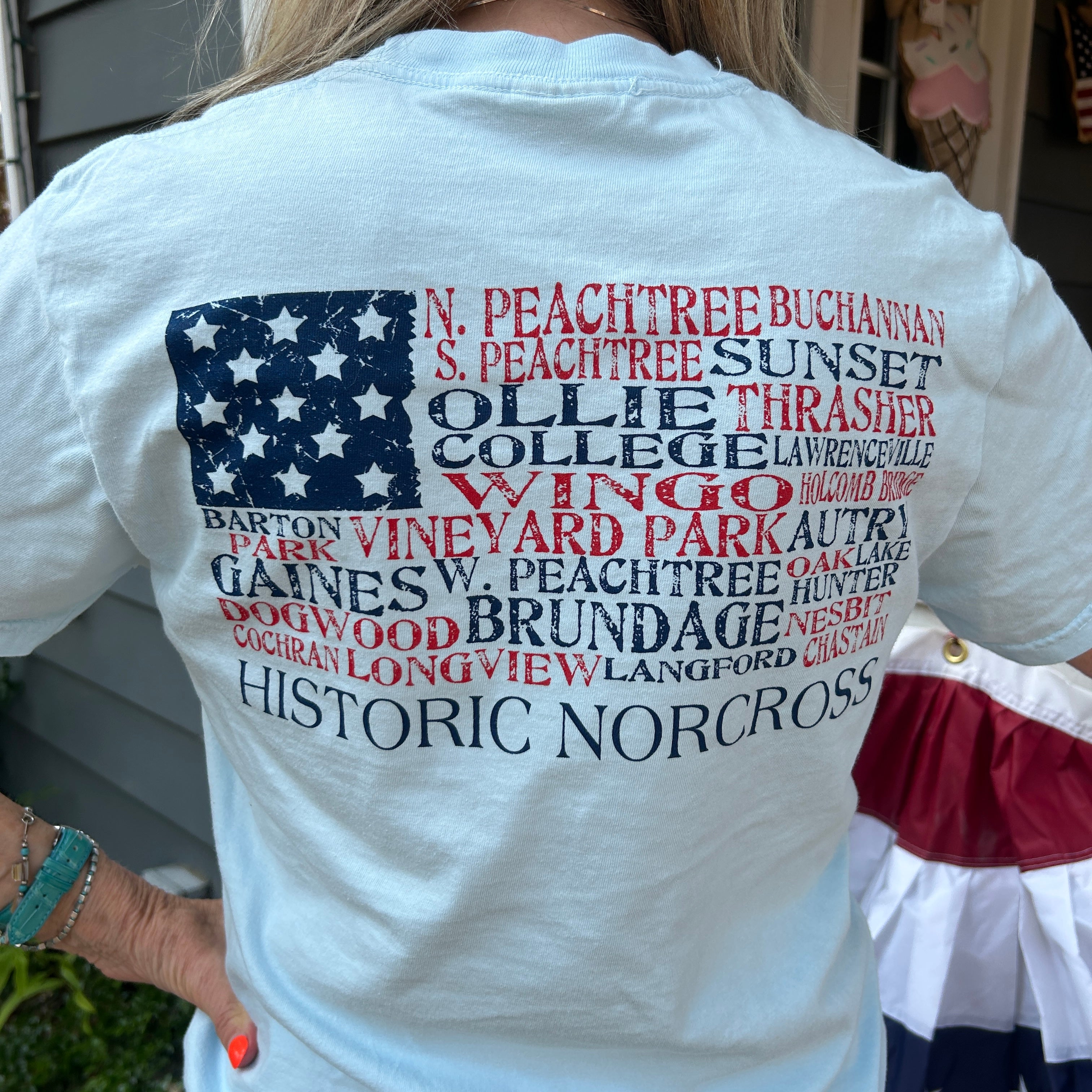 Streets of Norcross Flag T-Shirt (Adult & Youth sizes)