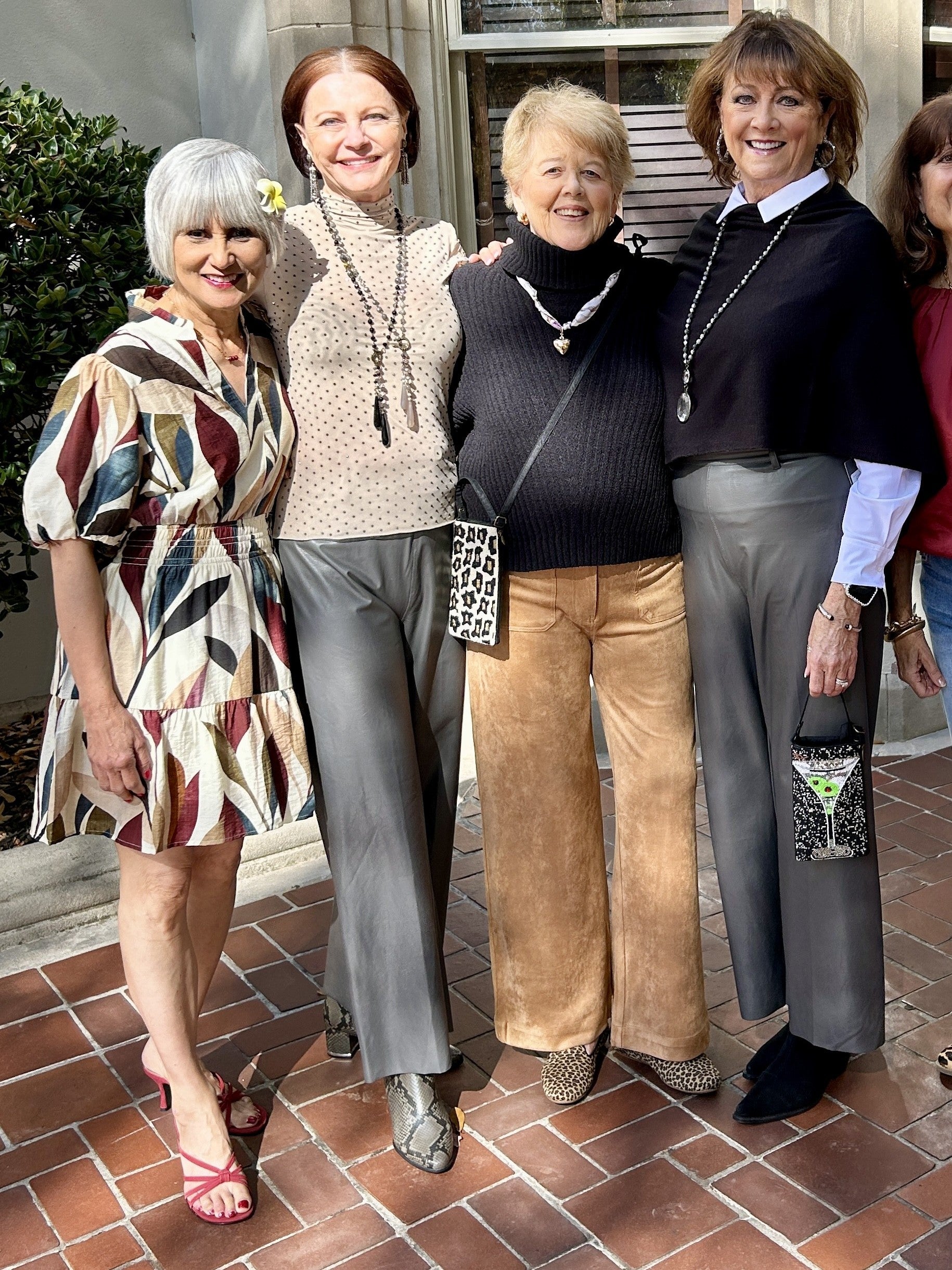 Embellished Mesh Mock Neck Top