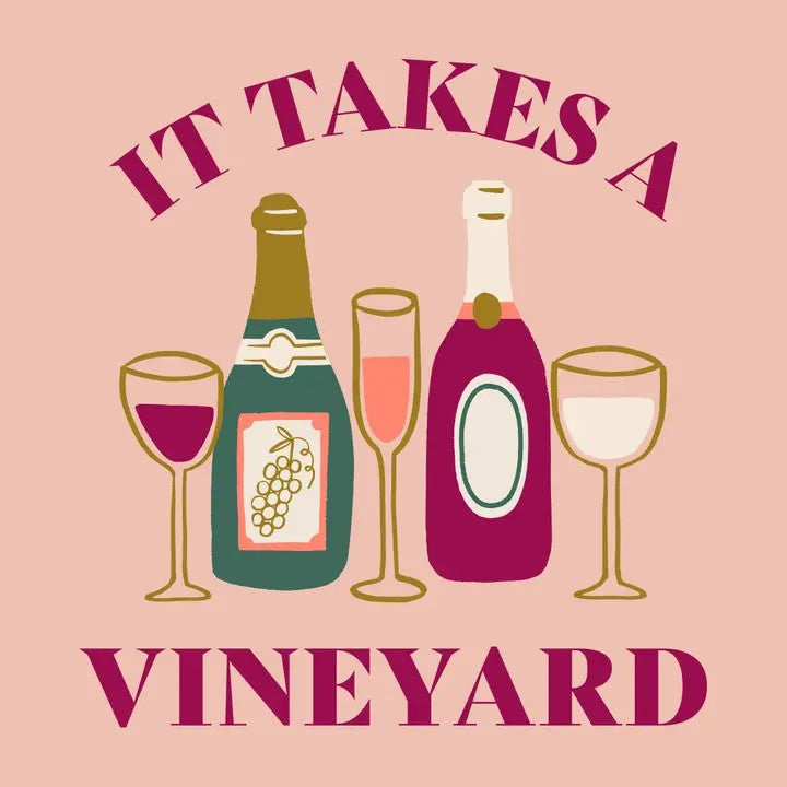 Fun Wine Cocktail Napkins