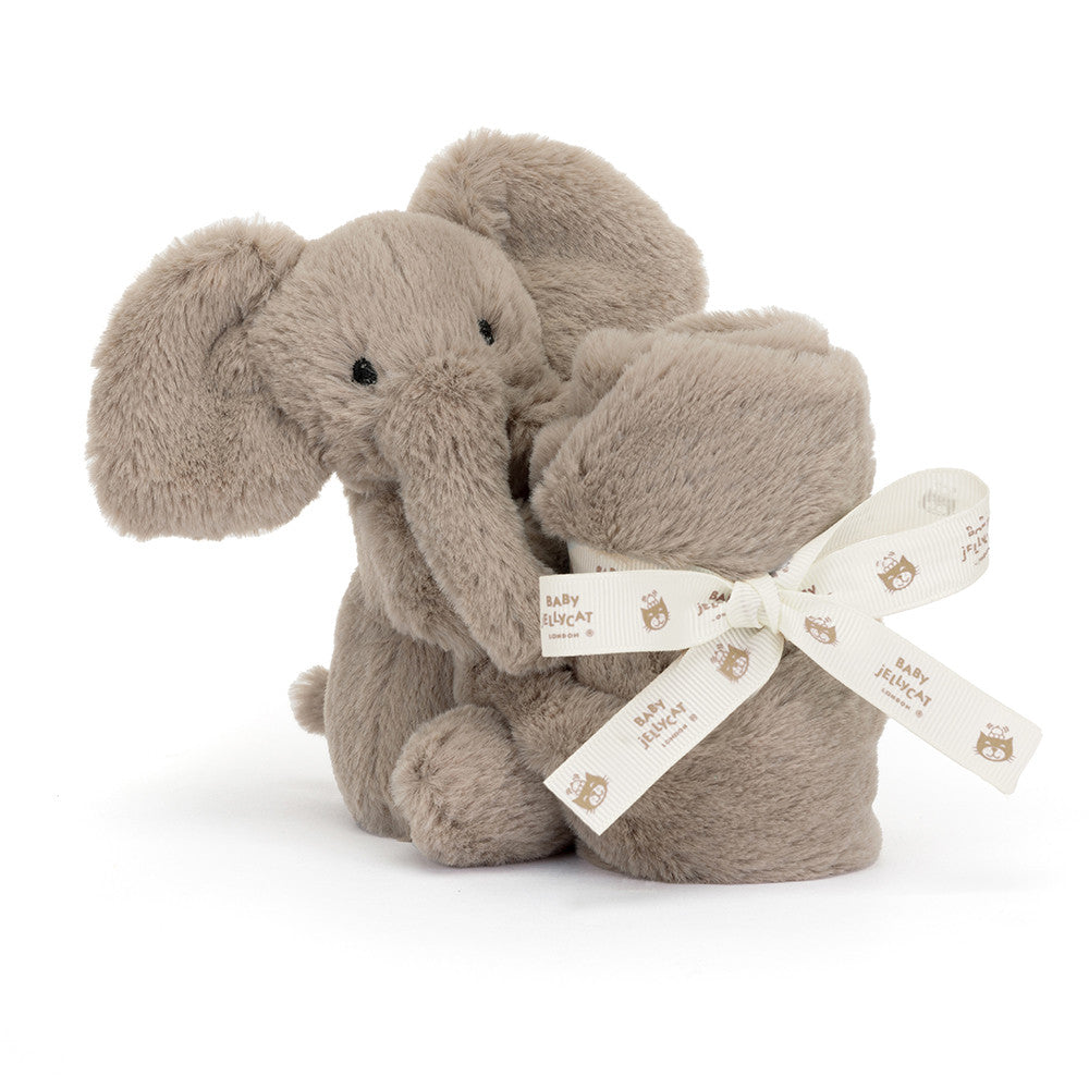 Smudge Elephant Boxed Soother (or Lovey)