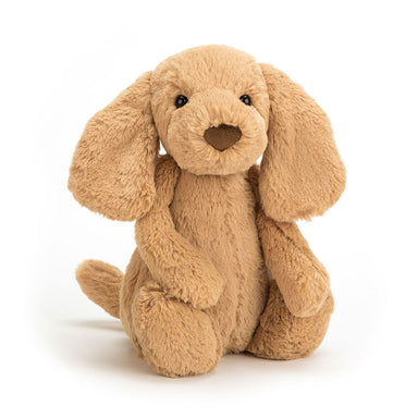 Adorable and oh so soft Toffee Puppy by Jellycat.