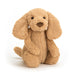 Adorable and oh so soft Toffee Puppy by Jellycat.