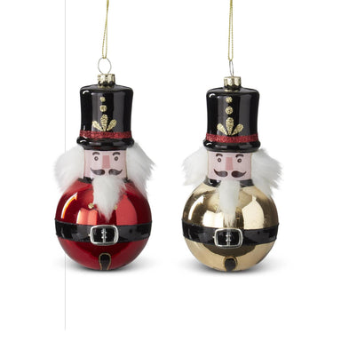 Bring holiday cheer to your tree with these charming Glass Soldier Ornaments. Each piece features a classic soldier design that captures the spirit of festive tradition and nostalgic holiday magic. Perfect for collectors and families alike, these delicate glass ornaments add character and warmth to any Christmas display. Whether you're decorating your home or searching for a meaningful gift, these fun and festive soldiers are sure to become cherished keepsakes year after year.

Dimensions: 6H x 3W x 3D