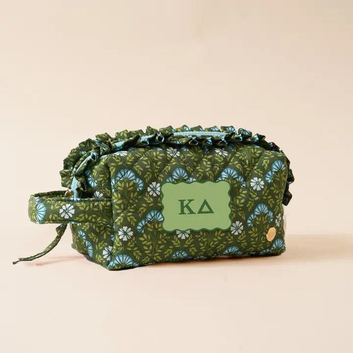 Sorority Quilted Cosmetic/Toiletry Bag