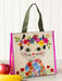 Carry your lunch in style with this charming insulated tote. Designed with lightweight, foldable construction, it collapses flat for easy storage when not in use. The secure velcro closure and durable nylon straps keep your meals safe throughout the day. Inspired by beloved designs, this affordable lunch bag is perfect for work, school, or outings. Stock up with multiple colors to match your mood every day.

Measurements:&nbsp;10in L x 4.25in W x 10in H, 6in handle drop


Material &amp; Care:&nbsp;

100% po