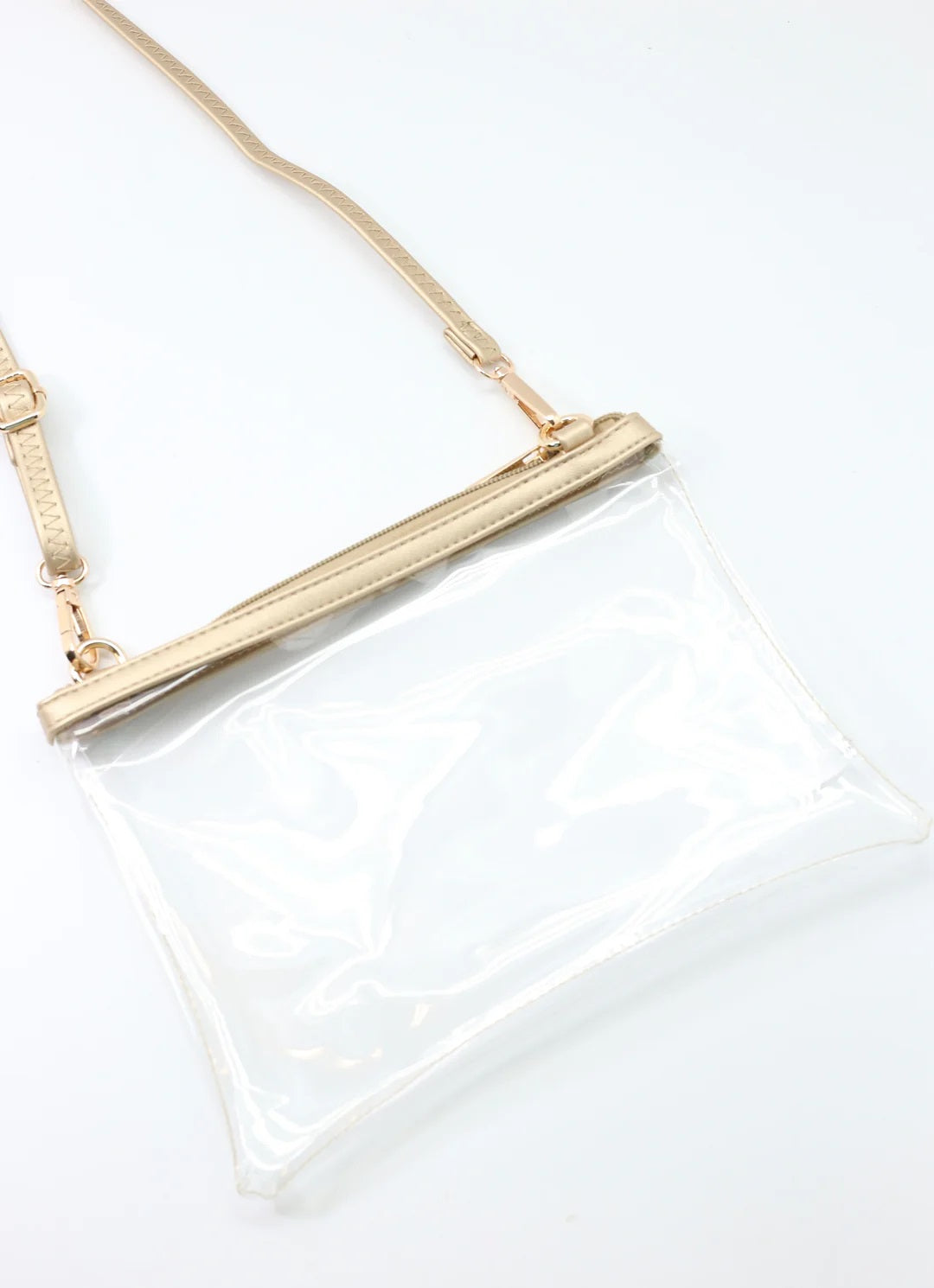 Clear Flat Bags with Trim