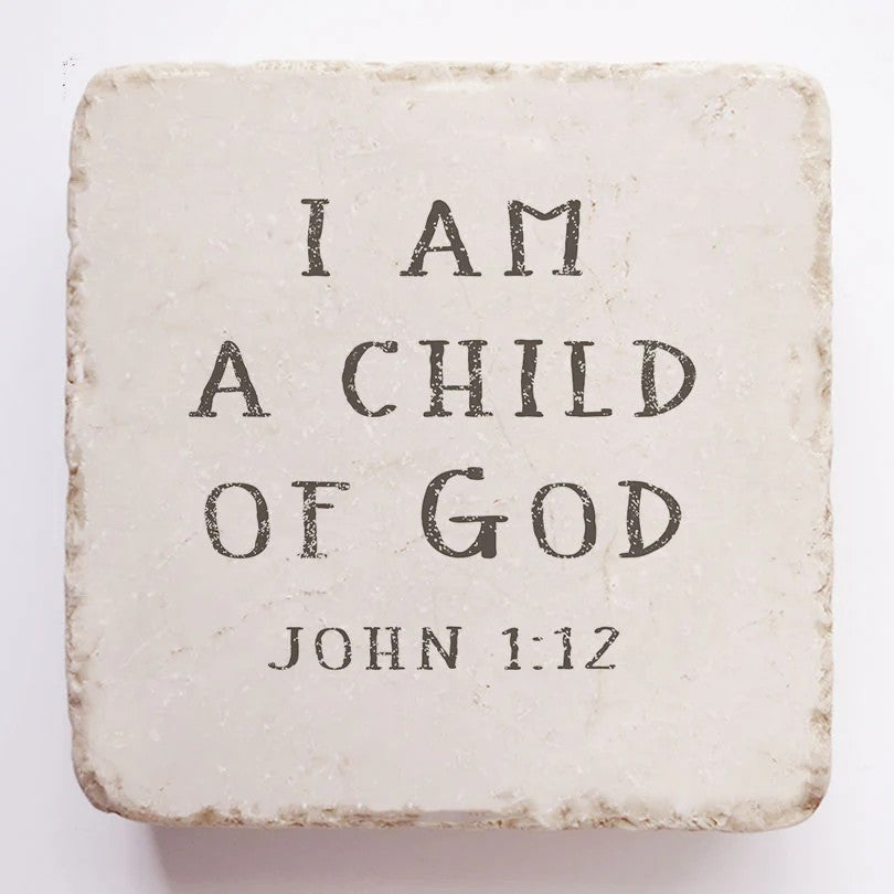 Scripture Marble Stone  - Large