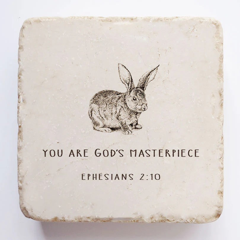 Scripture Marble Stone  - Large
