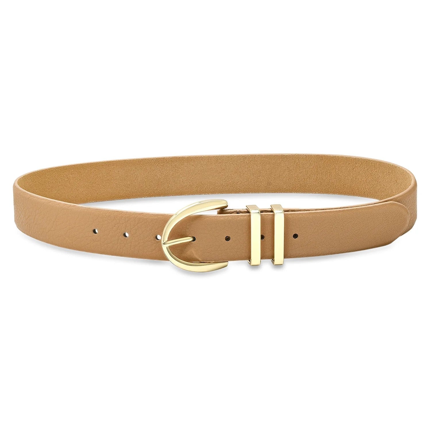 Experience the perfect belt in our Palisades Belt. Whether you're dressing up or down, this classy latte colored belt will add the finishing touch to any outfit.&nbsp;

Details:

Genuine Leather
Feathered Edge
1 3/8" Wide
5 Holes for adjusting the size


Hip Sizing:

XS: 26" Bar To Center Hole
S: 28" Bar to Center Hole
M: 30" Bar To Center Hole
L: 32" Bar to Center Hole
XL: 34" Bar to Center Hole