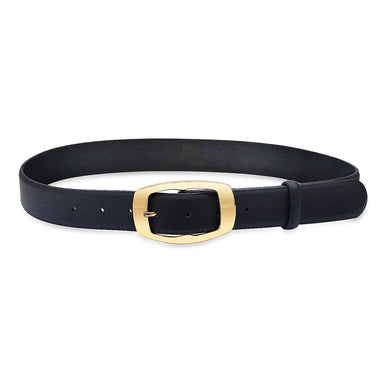 Enhance your style with our Oakwood Belt! Crafted from genuine leather, this versatile black belt features a feathered edge and a beautiful oval buckle. It's the perfect staple piece that goes with everything.

Details:

Genuine Leather with Genuine Suede Backing
Feathered Edge
1 3/8" Wide
7 Holes for adjusting the size


Hip Sizing:

XS: 30" Bar To Center Hole
S: 32" Bar to Center Hole
M: 34" Bar To Center Hole
L: 36" Bar to Center Hole
XL: 38" Bar to Center Hole