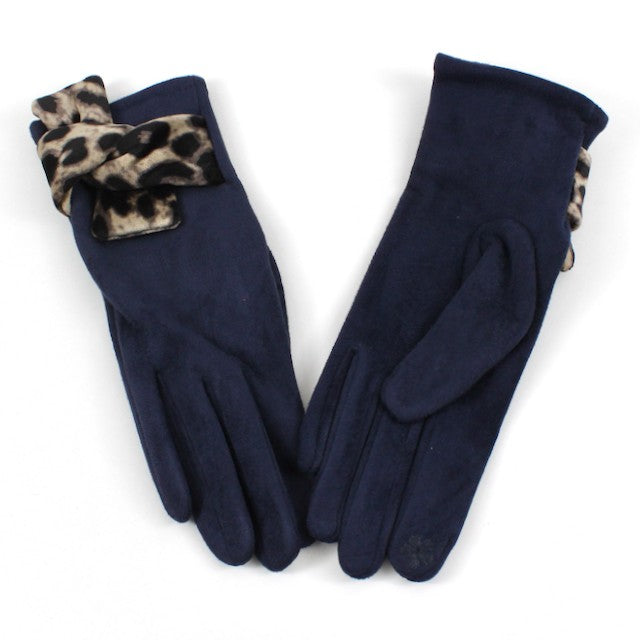 Leopard Style Gloves with Touch Screen Functionality - PP