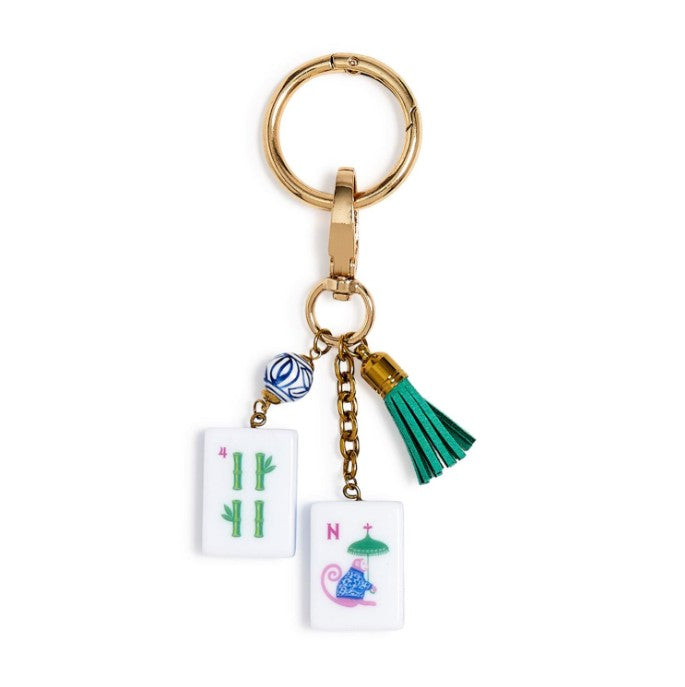 Pagoda Party Mahjong Bag Charms