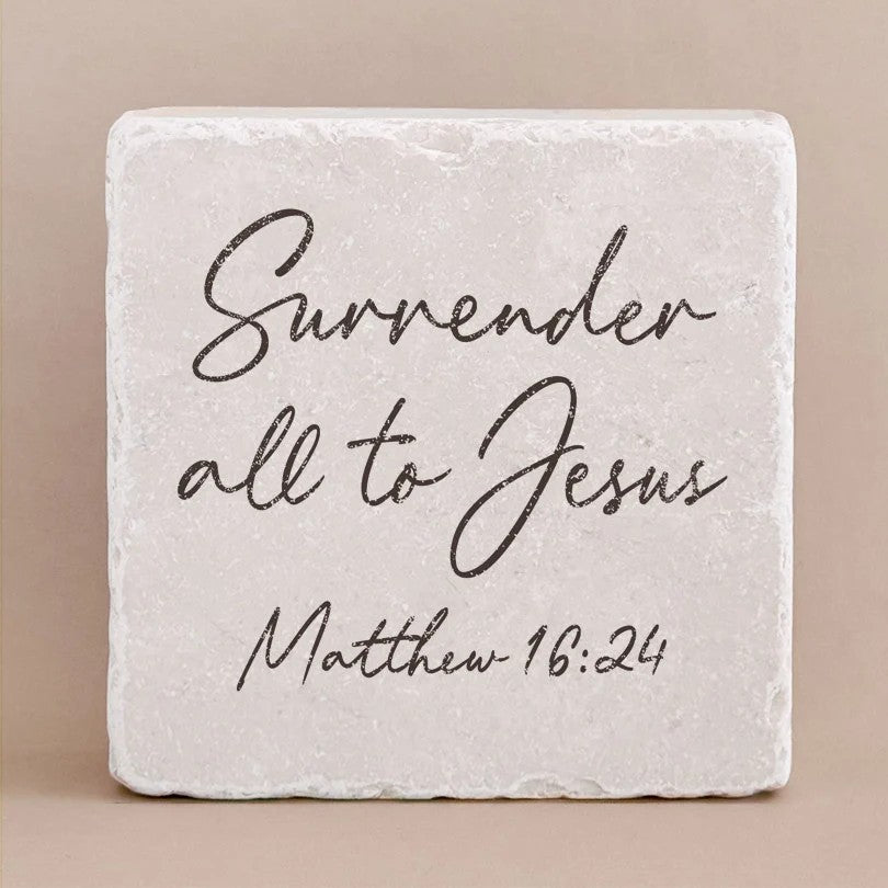 Scripture Marble Stone - Small