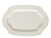 This stunning stoneware platter brings refined sophistication to your entertaining. Crafted with an artfully sculpted silhouette and adorned with delicate pinstriped detailing along the edges, it's a statement piece that commands attention. Perfect for serving or display, its elegant proportions and stylish aesthetic make it an investment in both beauty and function. Ideal for the host who values distinctive design and timeless appeal.

Size: 16.25" x 11.25"

Care Instructions: Dishwasher and microwave safe