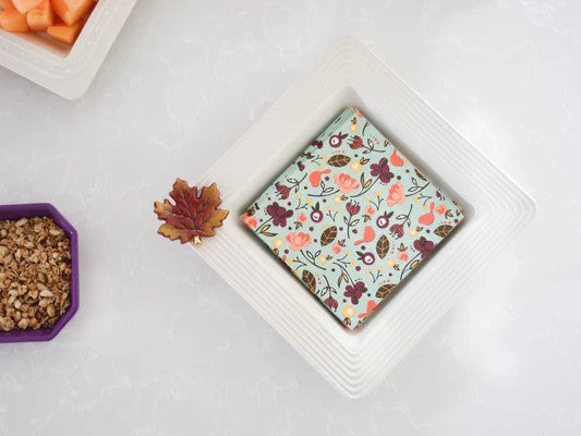 Pinstripes Cocktail Napkin and Candy Holder - Nora Fleming