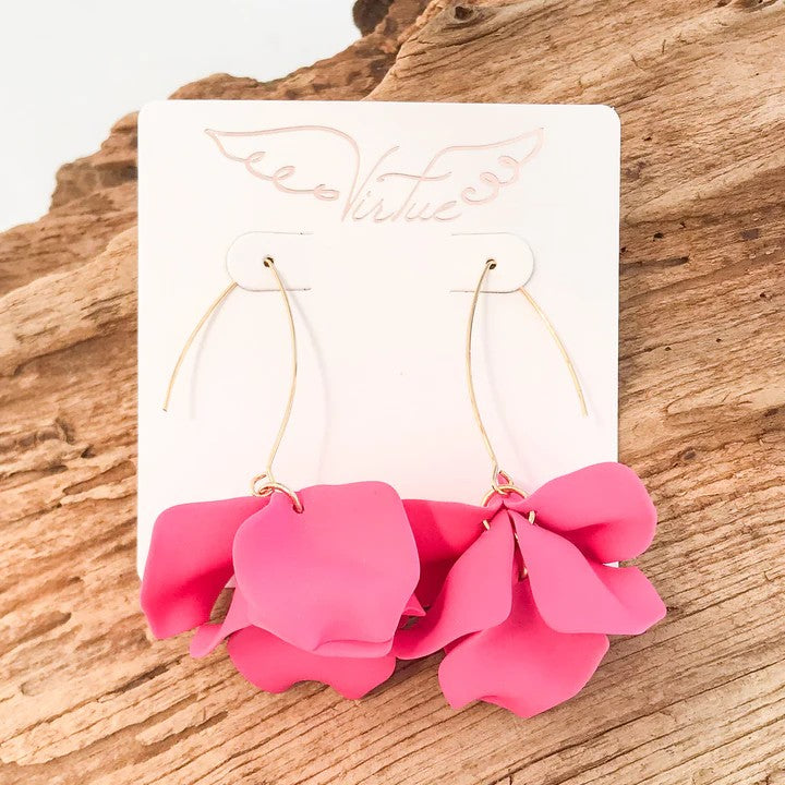 Hyacinth Tiered Marquis Earrings
