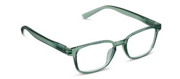 Your everyday companion that reveals your true perspective. These classic frames in crystalline Light Green add a touch of translucent magic to your everyday look while maintaining that comfortable, trusted feel that goes with everything in your wardrobe.