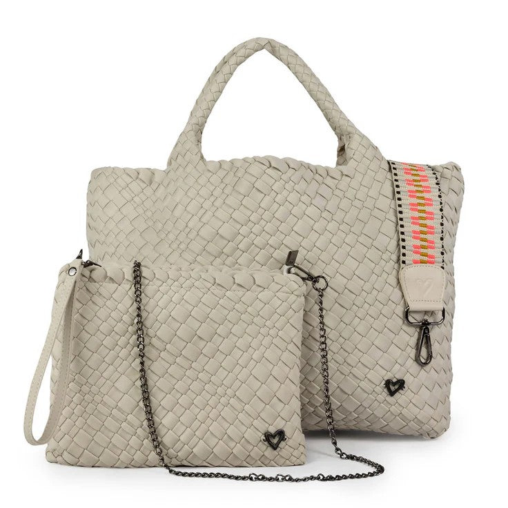 London Large Woven Tote