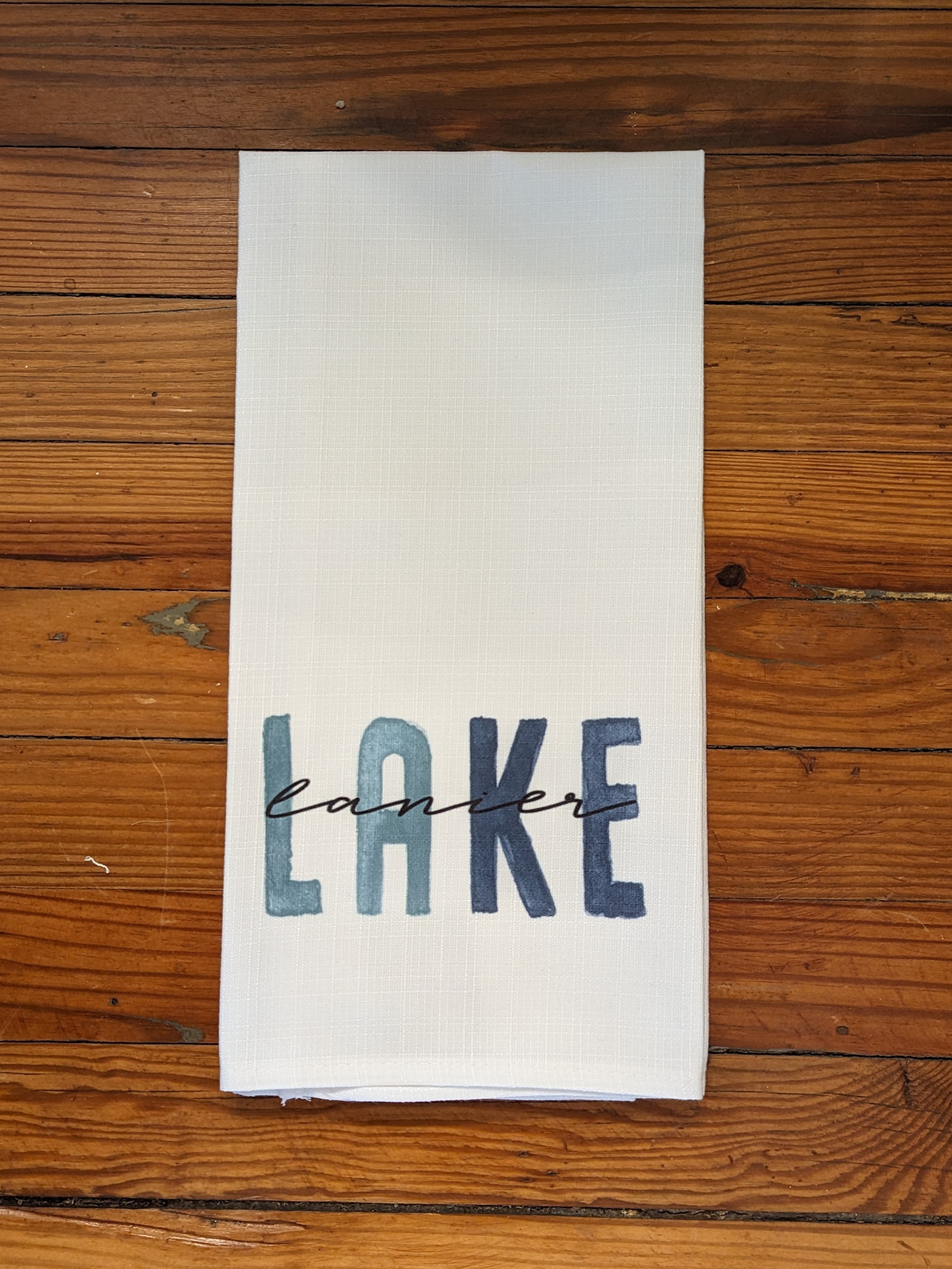 Lake Lanier Tea Towel