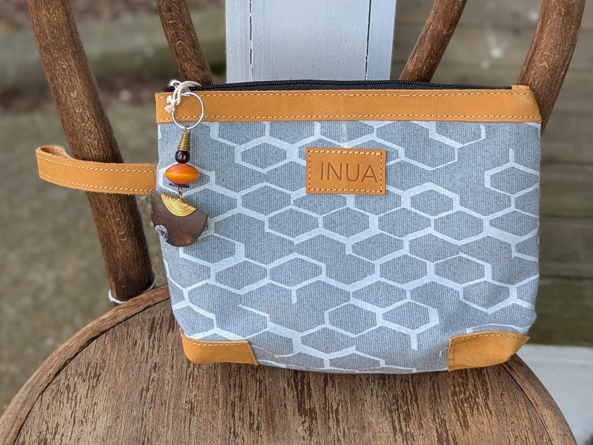 Inua Wristlet/Cosmetic Bag - Crafted with Purpose