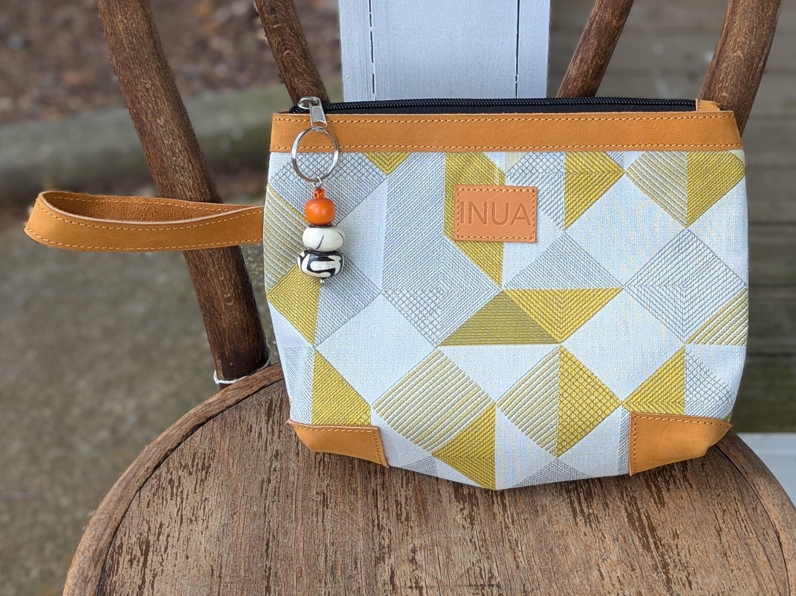 Inua Wristlet/Cosmetic Bag - Crafted with Purpose
