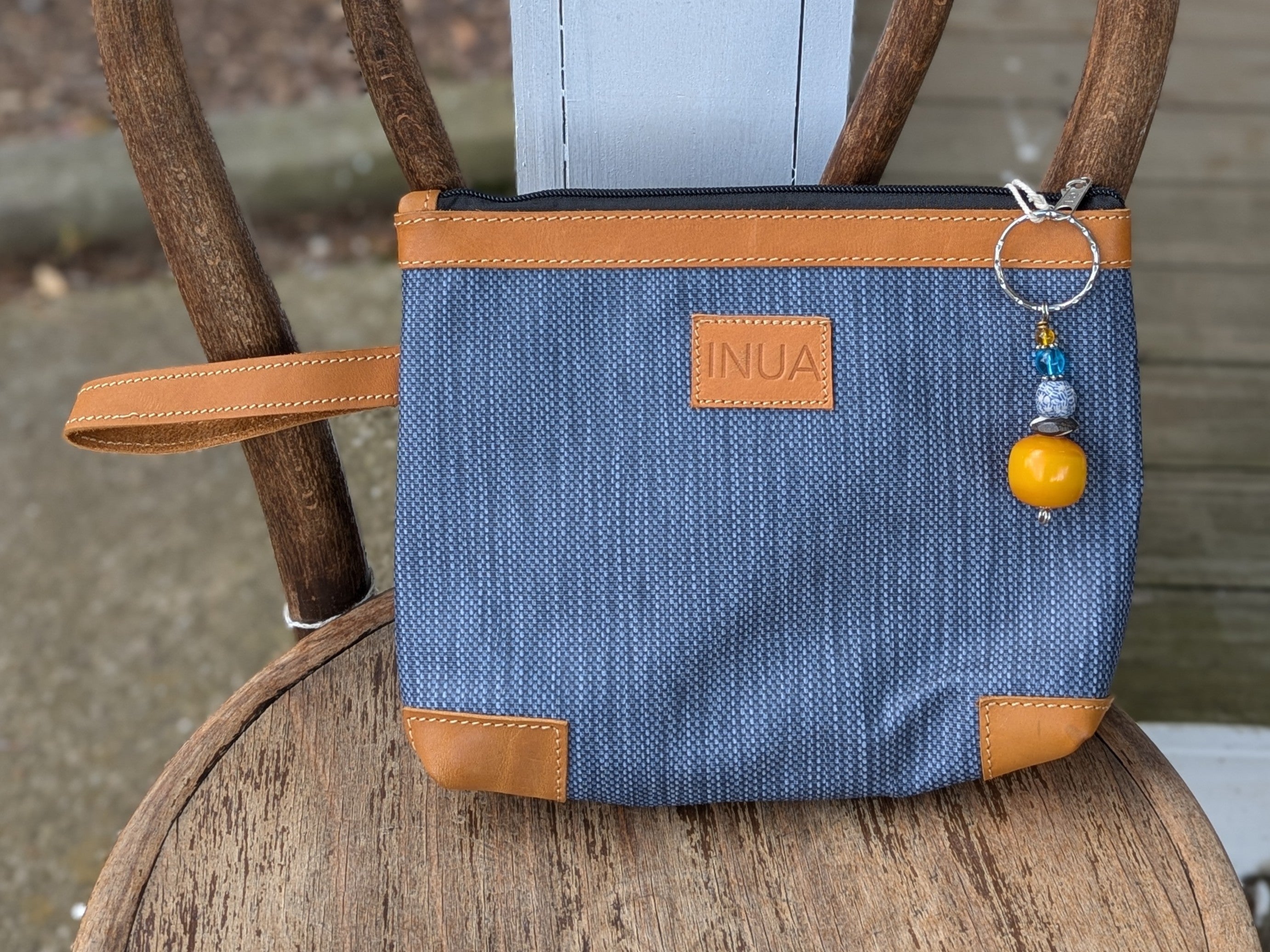 Inua Wristlet/Cosmetic Bag - Crafted with Purpose