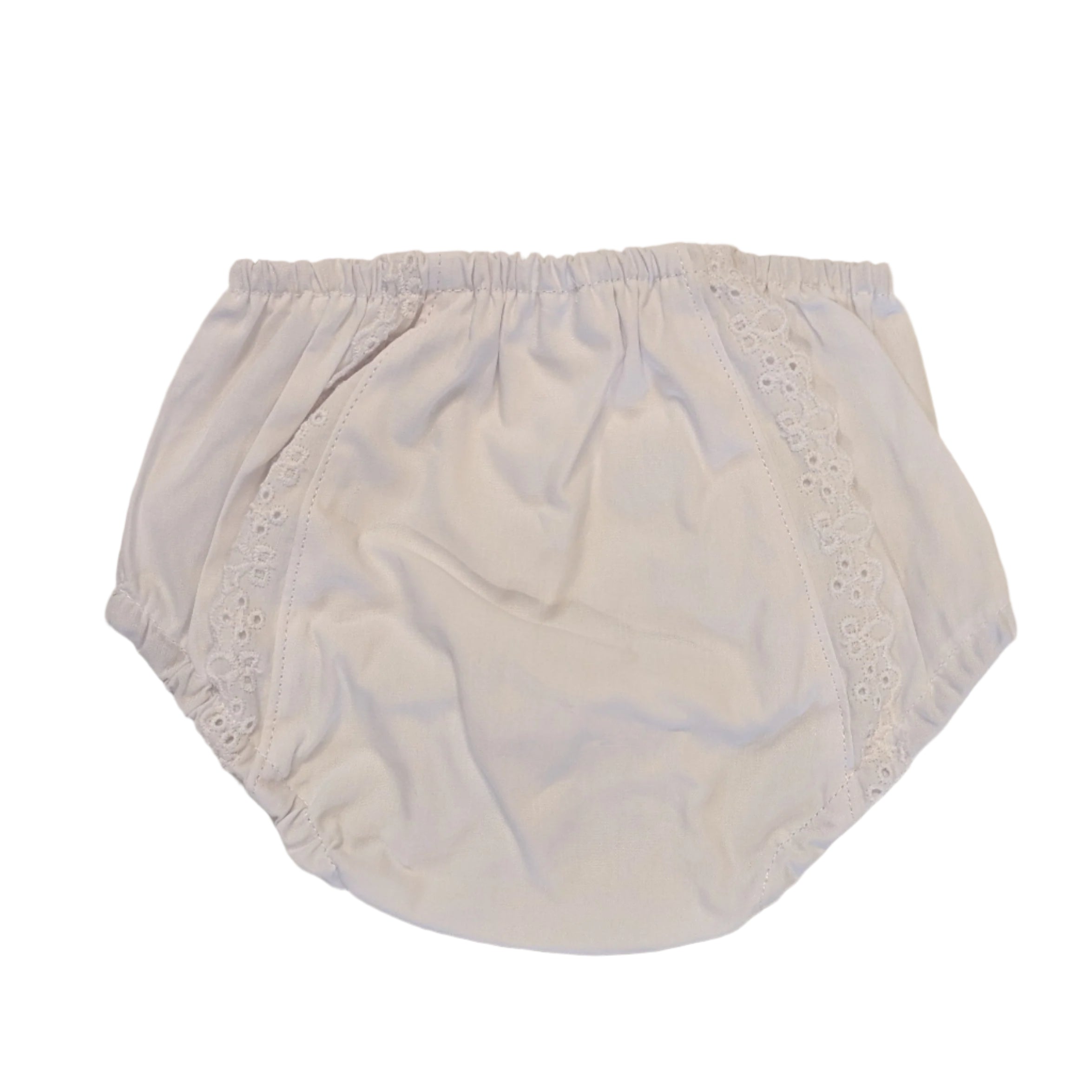 Baby Bloomers w/ Eyelet Trim