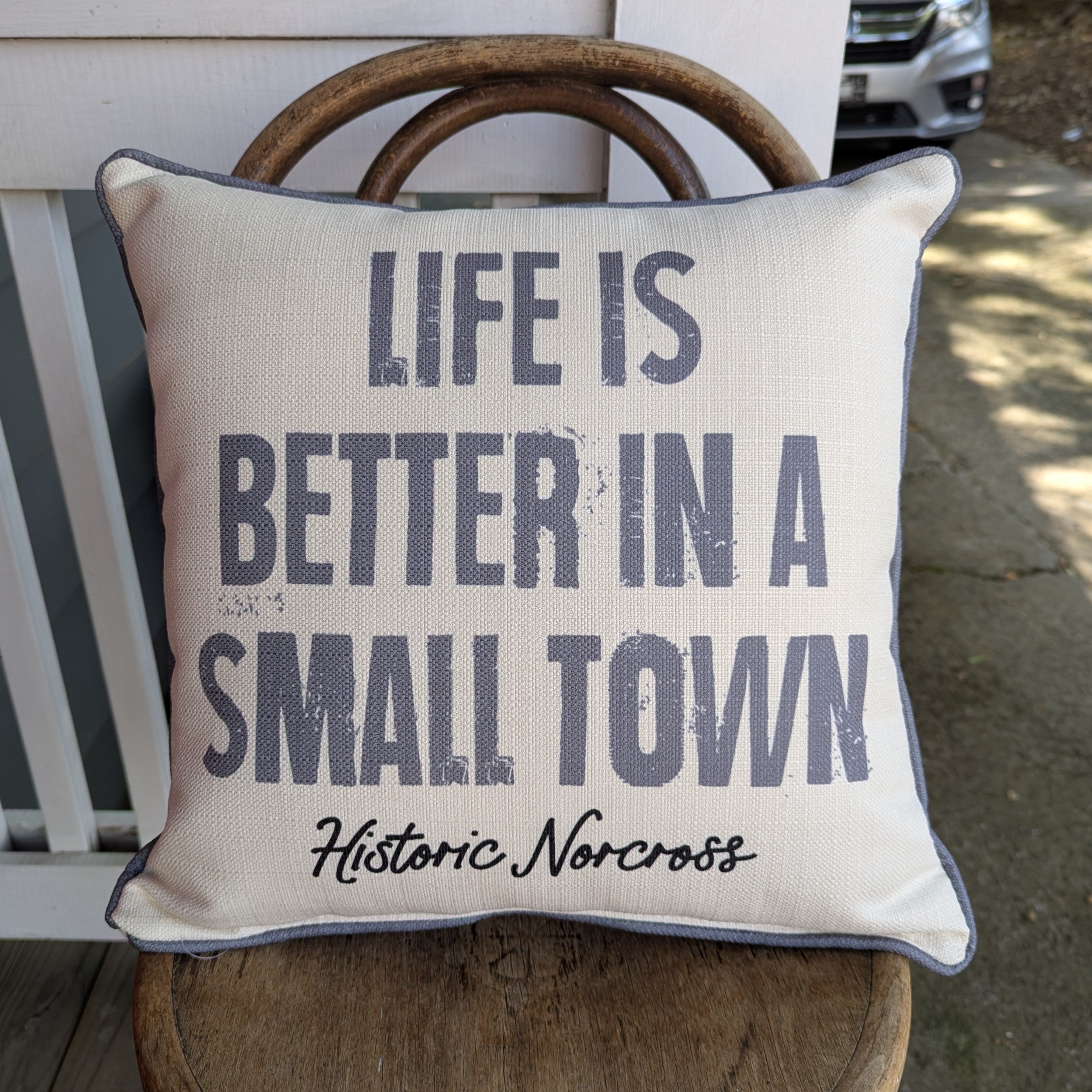 Small Town - Square Pillows
