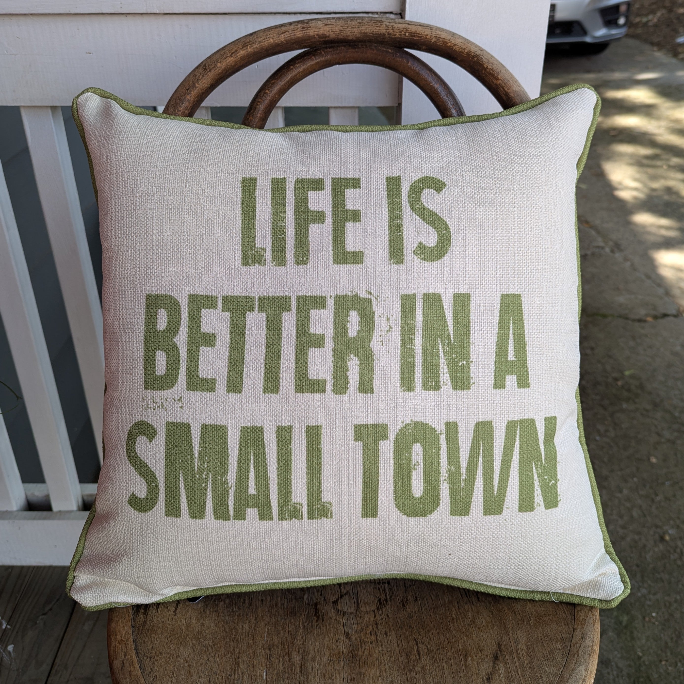 Small Town - Square Pillows