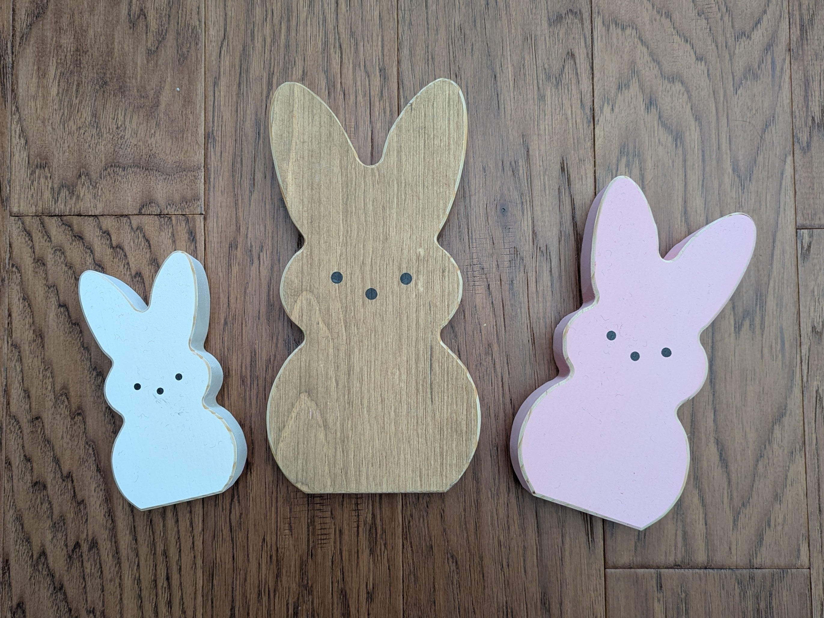 Standing Wood Bunnies
