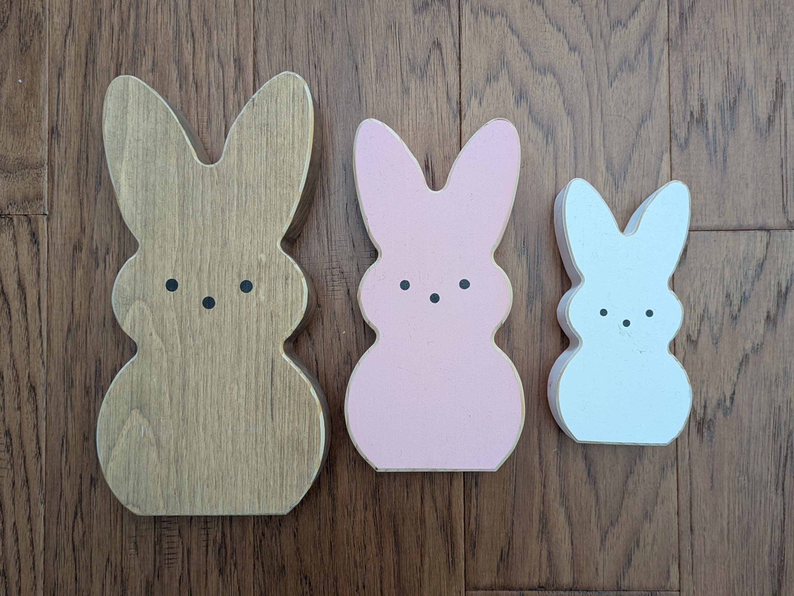 Standing Wood Bunnies